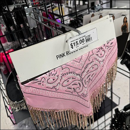 Hot Cowgirl Rodeo Panties or Patterned Pink Rodeo Scarf