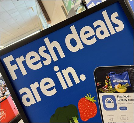 Fresh Flashfood Grocery Deals QR-Code Access