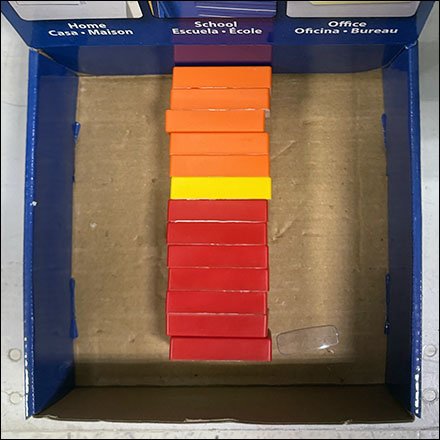 Colorful Block Magnet Color-Coding Display