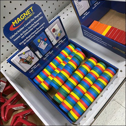 Colorful Disc Magnet Color-Coding Scheme