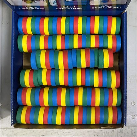 Colorful Disc Magnet Display Color-Coding Scheme