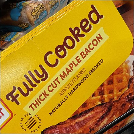 Fully-Cooked Bacon Display Giant Mobile Tower