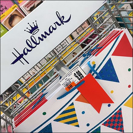 Open-Wire Hallmark Gift Wrap Rack Goes Mobile