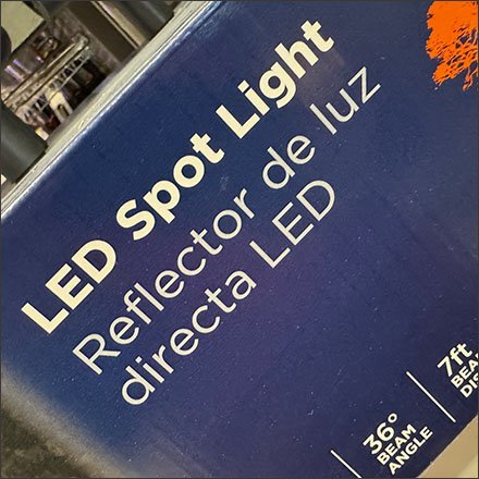 Path Light Pallet Rack LED Endcap Display Combo