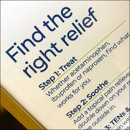 Built-In Find Relief Soothing Advice