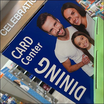 Diners' Choice Gift Card Offerings Tower Display