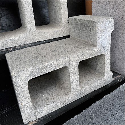 Custom Cinder Block Design Or Defect