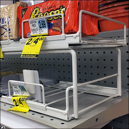 Hershey’s Stackable Candy Shelf-Merchandising System