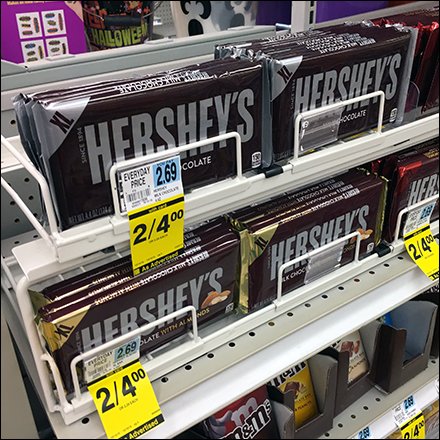 Hershey’s Stackable Candy Shelf-Merchandising System
