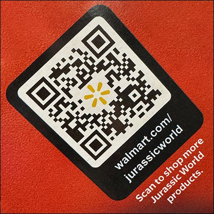 Jurassic World QR Code Shopping Link