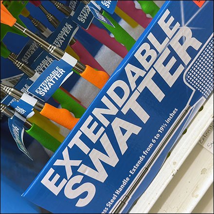 Unconventional Extendable Reach Flyswatter Display Design