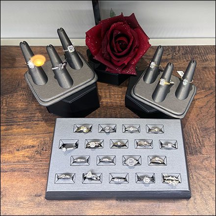 Jewelry Showcase Single Item Only Limit