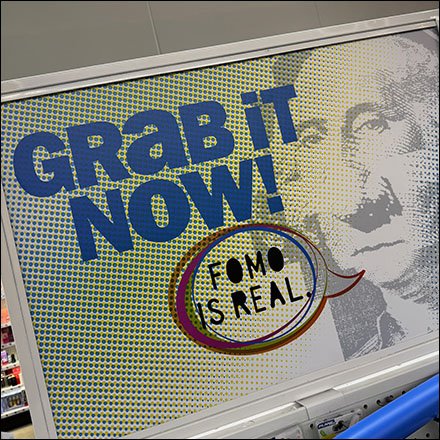 Grab It Baseball Bat Endcap Display