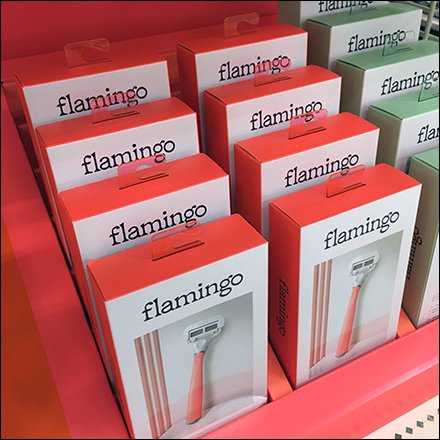 Target Harry's Flamingo Razor Endcap Feature1