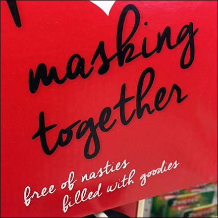 Face Masking Together Merchandiser Hangs Out Display