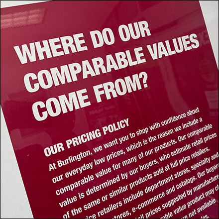 Comparable Value Cost Calculations Explained Sign Provides Insights