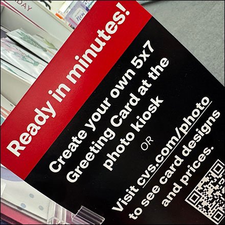 Greeting Card Photo Kiosk Invitation Includes QR-Code