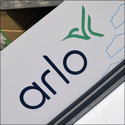 Arlo Home Camera Smart Technology Focused Display