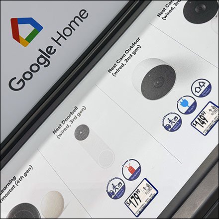 Google Home Smart Technology Freestanding Display