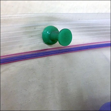 Push-Pin Zip-Lock Retail First-Aid Kit