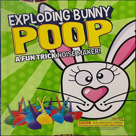Bunny Poop Exploding Noisemaker Powerwing Insert