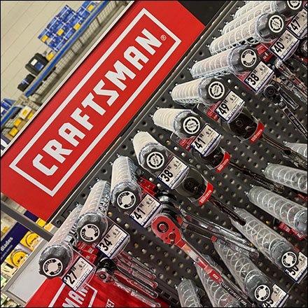 Craftsman Ratchets Anti-Theft Display