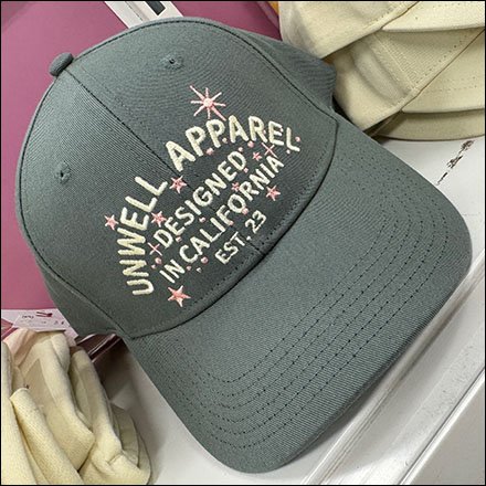 Unwell Baseball Cap Display Hats-Off Merchandising