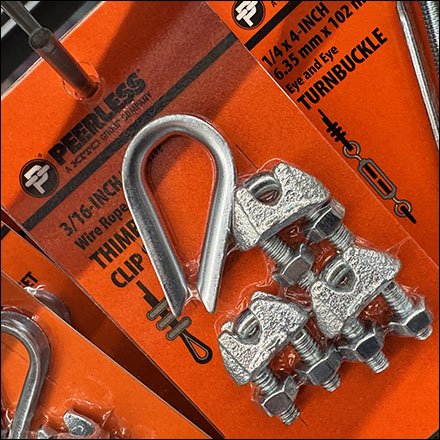 Threaded Fastener Hanging Helpers Merchandising Assortment
