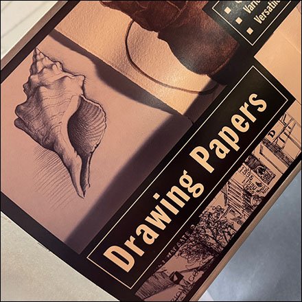 Canson Drawing Paper Display Color Coding
