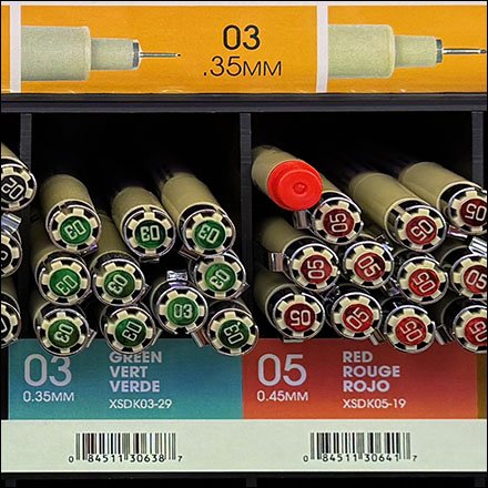 Pigma Color Labeling High-Tech Category Management