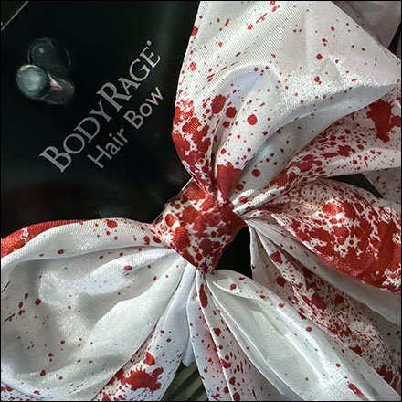 Body Rage Hair Bow Uniweb Display
