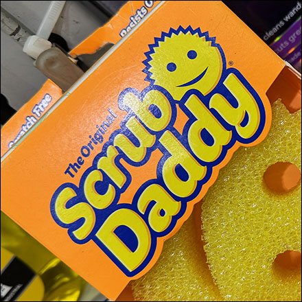 Scrub Daddy FlexTexture Scrubber Strip Merchandiser