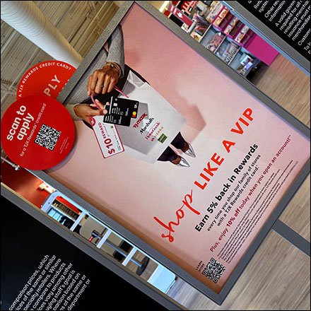 TJ Maxx Shop Like a VIP QR Code Invitation