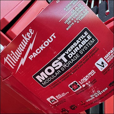 Milwaukee Pop-Up Packout Storage System Hero Display