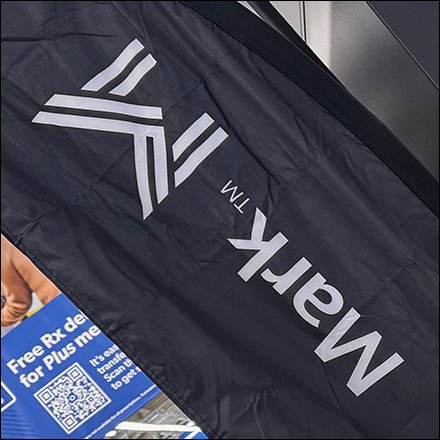 Members Mark Private Label Feather Banner In-Store