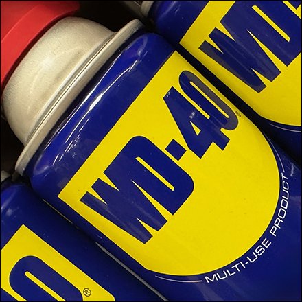 Classic WD-40 Lubricant Powerwing Insert Display