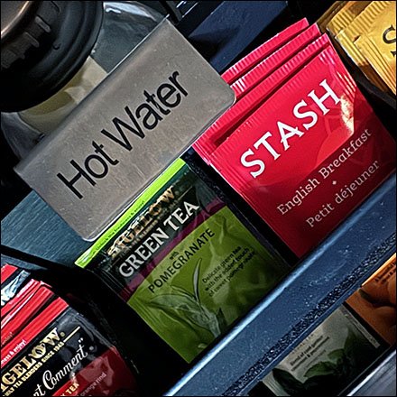 Country Club Tea Recipes Require Hot Water