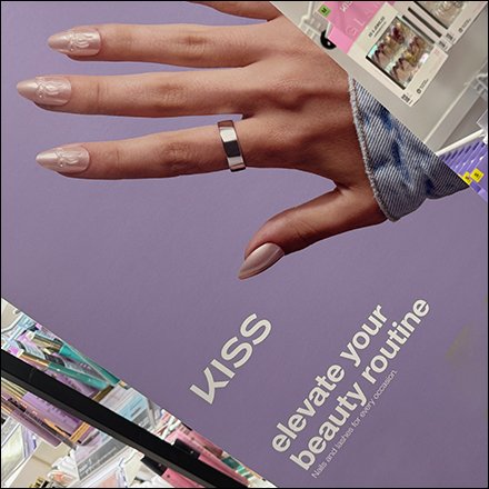 Kiss Elevated Beauty Routine Curvaceous Display