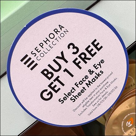 Sephora Collection Face Masks Endcap Display Merchandising