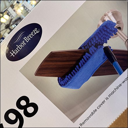 Branded Long-Handle Duster Display Corrugated POP