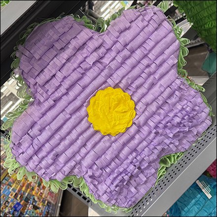 Colorful Pinatas Party Decorations Endcap Display