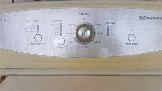 • make sure that the appliance is not . Westinghouse Washing Machine Reset Questions Answers With Pictures Fixya