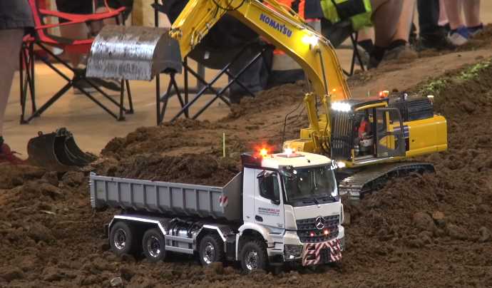 remote control construction vehicles