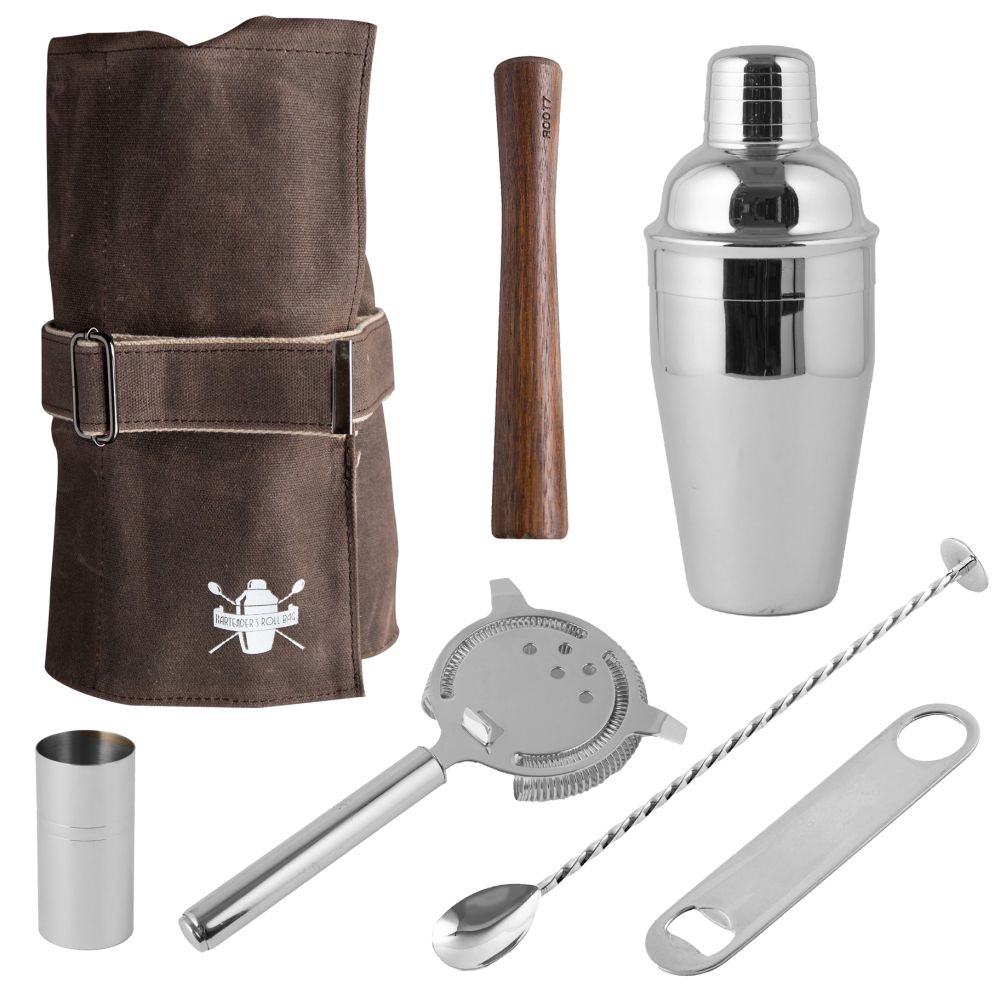 Root7 Silver Cocktail Bag and Tools - Thumbnail 2