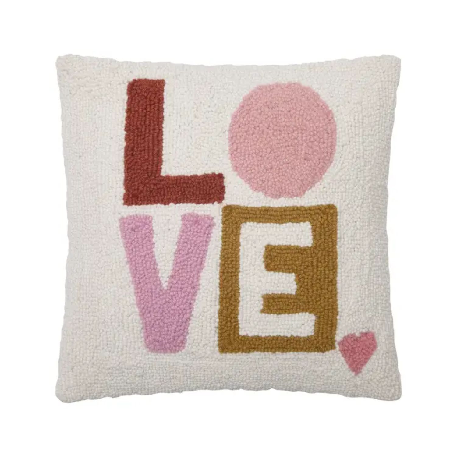 Accent Pillow - Love Collage Hook Pillow by Ampersand