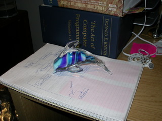 Dolphin on my desk