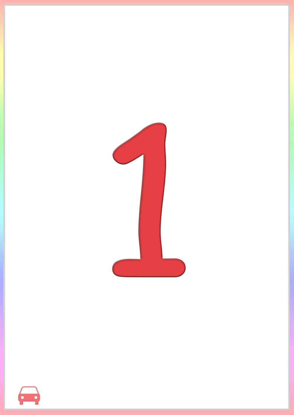 number flashcards teach numbers free flashcards for kids