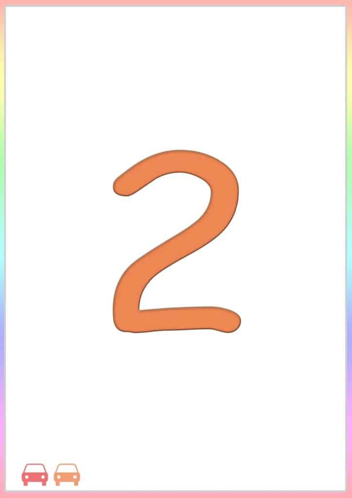 number flashcards teach numbers free flashcards for kids