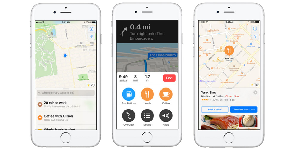 Maps Ios 10 สะดวกยิ่งขึ้นไปอีก แผนที่ใน iOS 10 ช่วยจำที่จอดรถให้ด้วย | techfeedthai