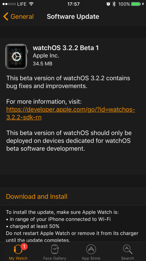 Apple ปล่อย iOS 10.3.2, tvOS 10.2.1 และ watchOS 3.2.2 เวอร์ชั่น Beta ...